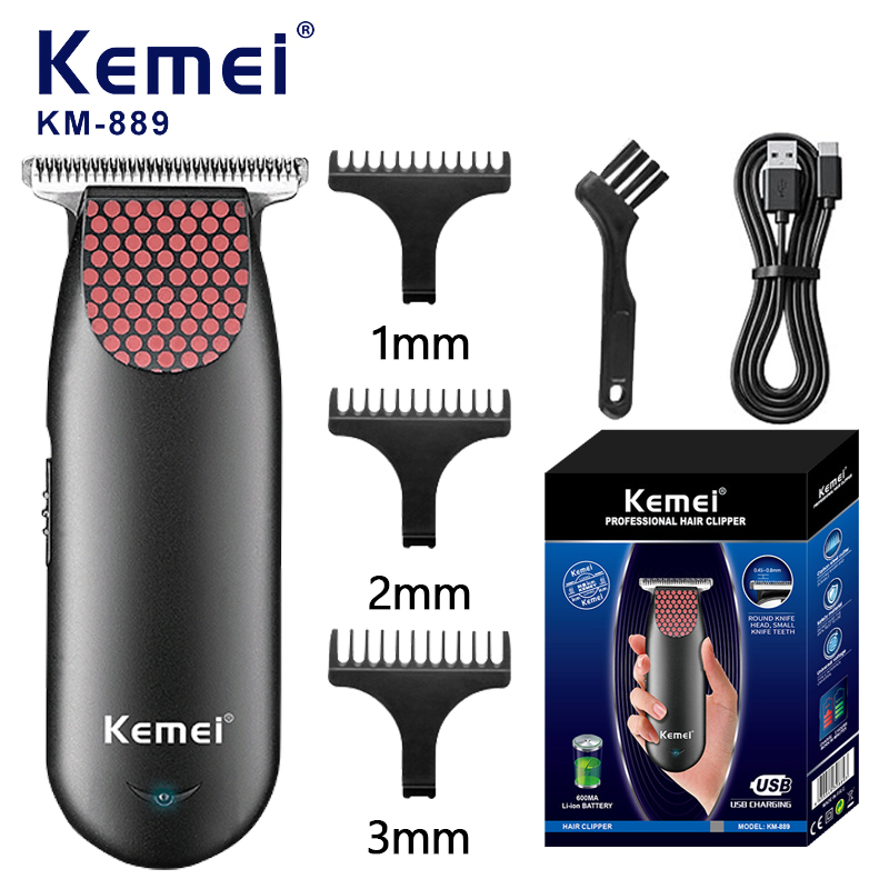 Men'S Grooming Boxes - Kemei 889 전문 포켓 무선 머리