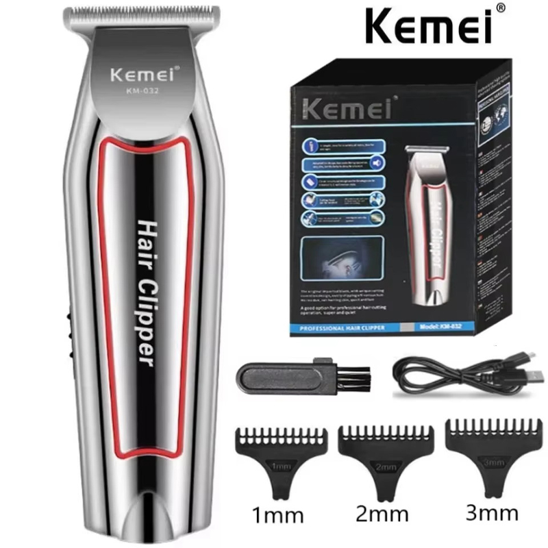 Men'S Grooming Boxes - Kemei KM-032헤어 트리머 남성용 전기 수염
