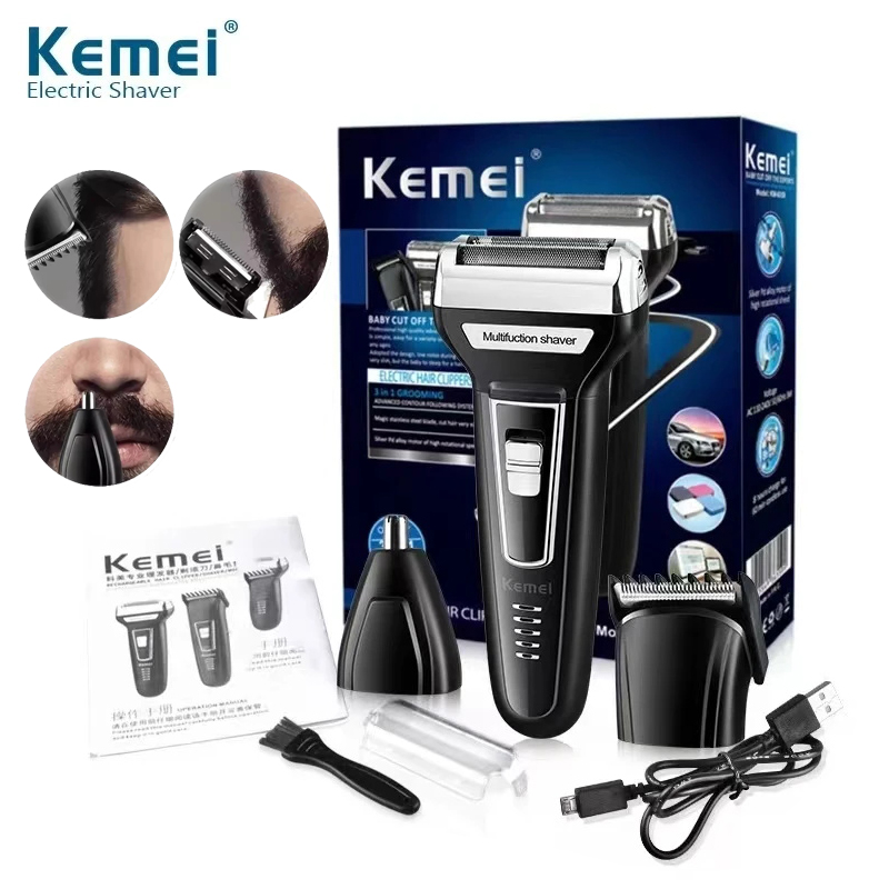 Men'S Grooming Boxes - Kemei 다기능 방수 3 in 1