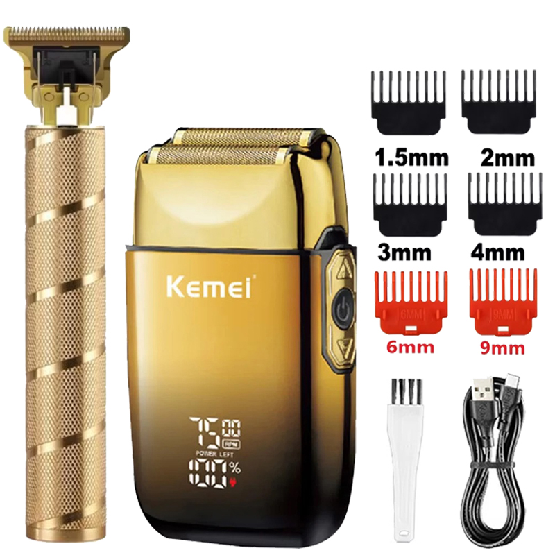 Men'S Grooming Boxes - 케메이 KM-TX10 T9 헤어 트리머 전기