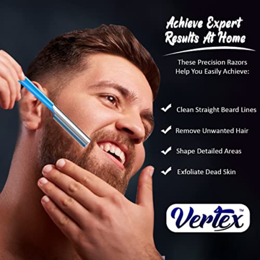 수염 정리 면도기, 콧수염 직선 면도날, 여행용 면도기 - Men'S Grooming Eyebrow Shape 리뷰 및 가격