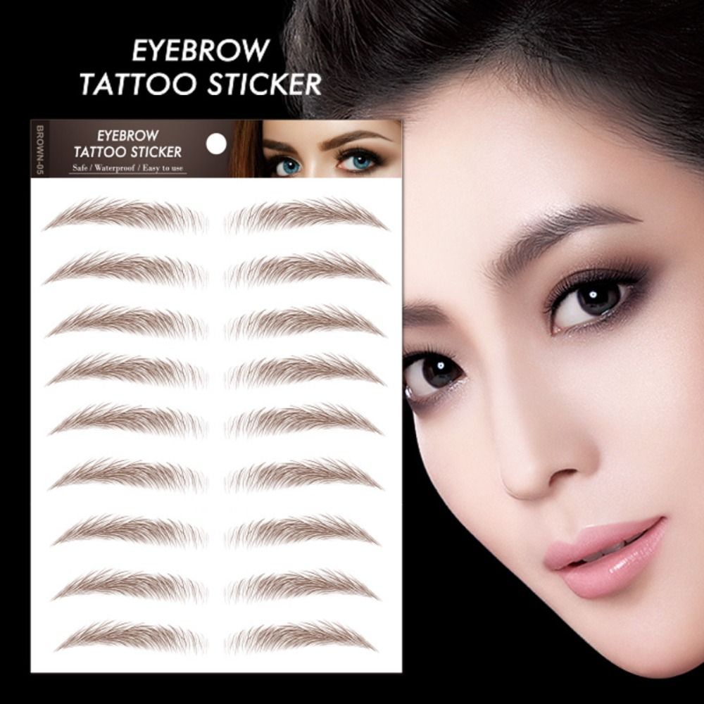 3D 가짜 눈썹 강화제 메이크업 도구 눈썹 스티커 시뮬 - Men'S Grooming Eyebrow Shape 리뷰 및 가격