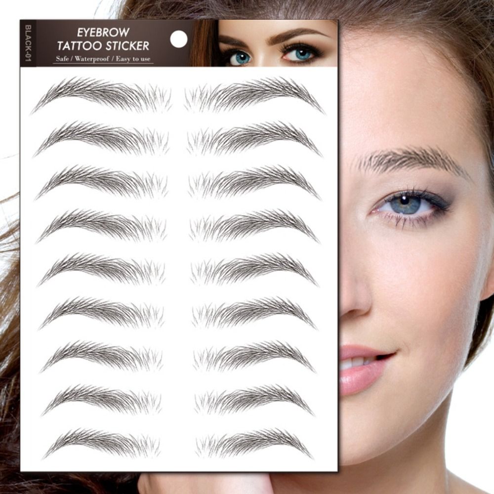 3D 가짜 눈썹 강화제 메이크업 도구 눈썹 스티커 시뮬 - Men'S Grooming Eyebrow Shape 리뷰 및 가격