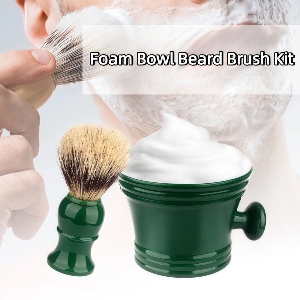 풀세트 면도 브러쉬 컵 세트 부드러운 솔 대구경 폼볼  - Shaving Brush Set 리뷰 및 가격