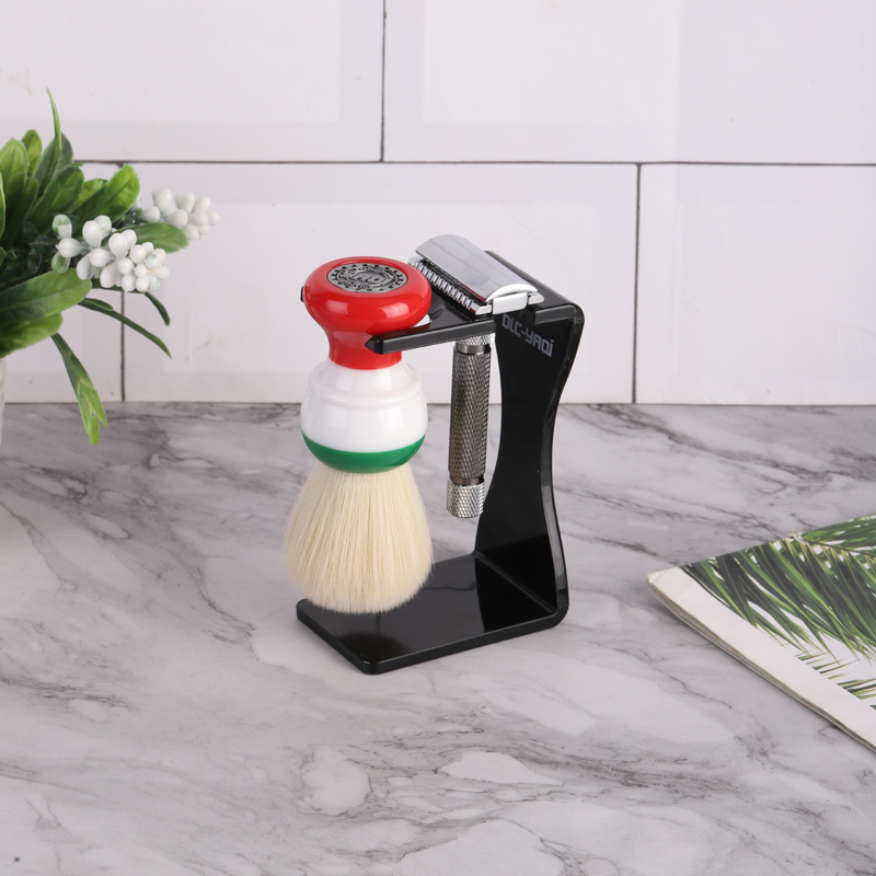 2026 YAQi 저렴한 크리미 블랙 컬러 면도 브러쉬 - Shaving Brush Set 리뷰 및 가격