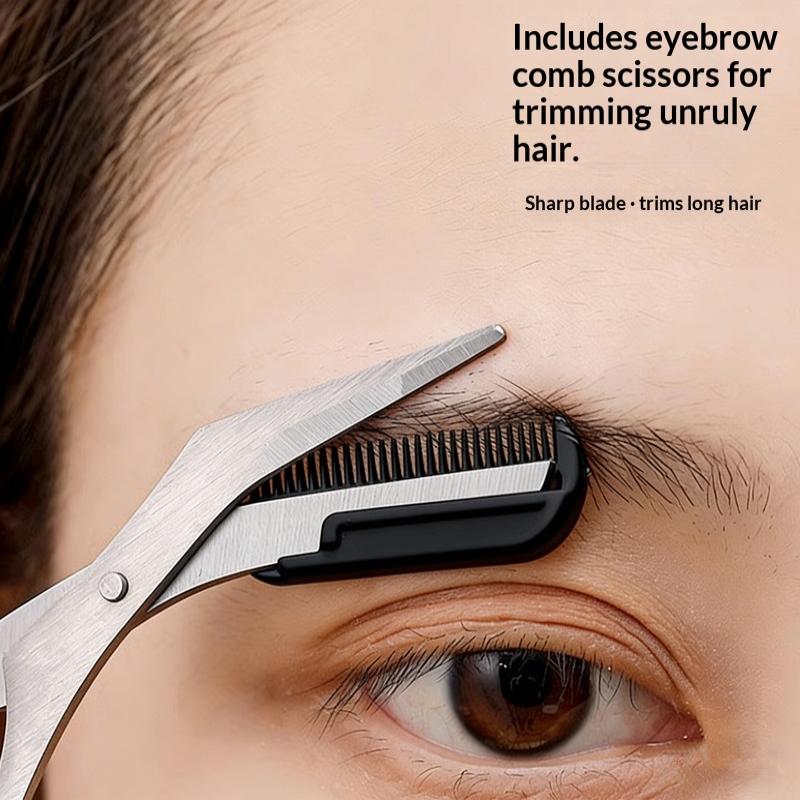 여성 남성용 3종 스테인리스 눈썹 정리 세트, 가정용  - Men'S Grooming Eyebrow Shape 리뷰 및 가격