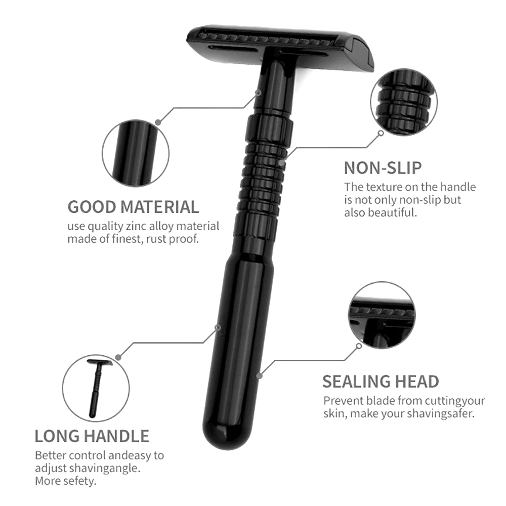 RZACLEAECO 친환경 안전 면도기, 보관함과 5개 - Men'S Grooming Boxes 리뷰 및 가격