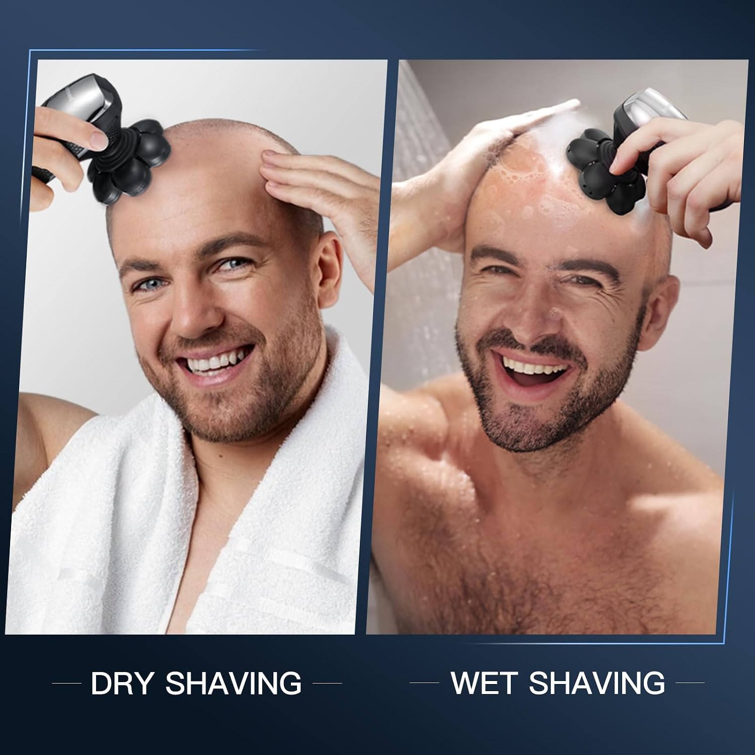 대머리 남성을 위한 7D 헤드 쉐이버 - 여행용 케이스 - Men'S Grooming Images 리뷰 및 가격