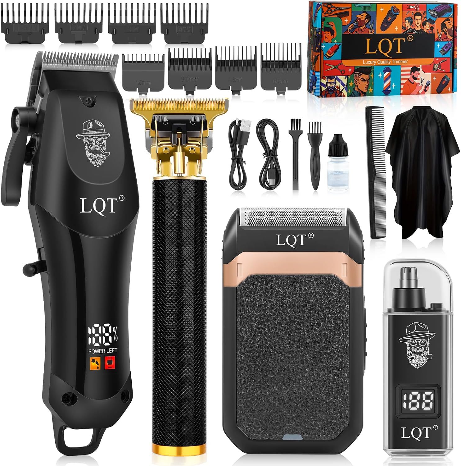 남성용 4-in-1 무선 그루밍 키트: 헤어 클리퍼,  - Men'S Grooming Images 리뷰 및 가격